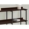 Monarch Specialties Accent Table, Console, Entryway, Narrow, Sofa, Living Room, Bedroom, Metal, Laminate, Brown, Black I 2215 - alternate 3